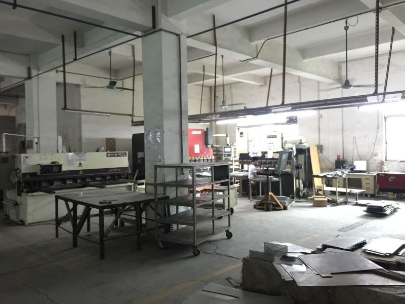 Guangzhou Ansheng Display Shelves Co.,Ltd 제조업체 생산 라인