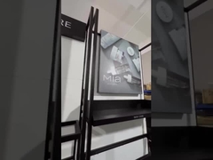 통으로 패키징하는 주문 제작된 닦은 화장용 표시대